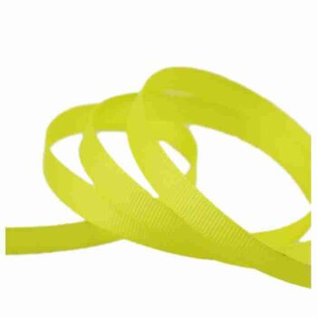 Yarda de 1cm Acordonado Amarillo Neón