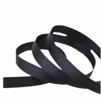 Yarda de 1cm Acordonado Negro