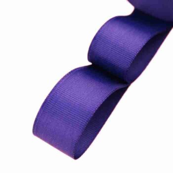 Yarda de Listón Acordonado 3.8cm Azul Morado