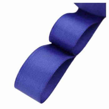 Yarda de Listón Acordonado 3.8cm Azul Marino