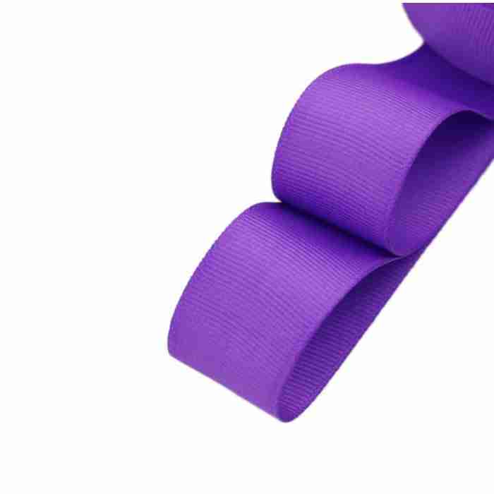 Yarda de Listón Acordonado 3.8cm Morado
