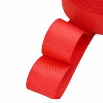 Yarda de Listón Acordonado 3.8cm Rojo
