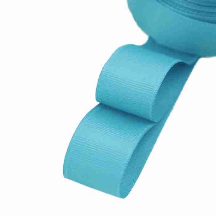 Yarda de Listón Acordonado 3.8cm Turquesa