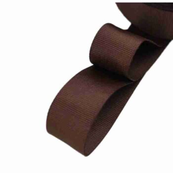 Yarda de Listón Acordonado 3.8cm Café