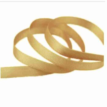 Yarda de 1cm Acordonado Oro Pálido