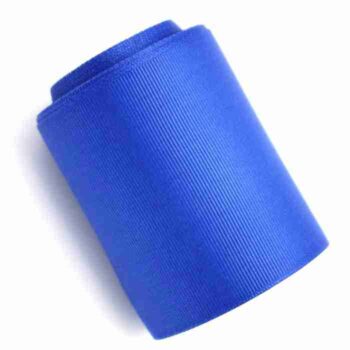 Yarda de Listón Acordonado 7.5cm Azul Rey