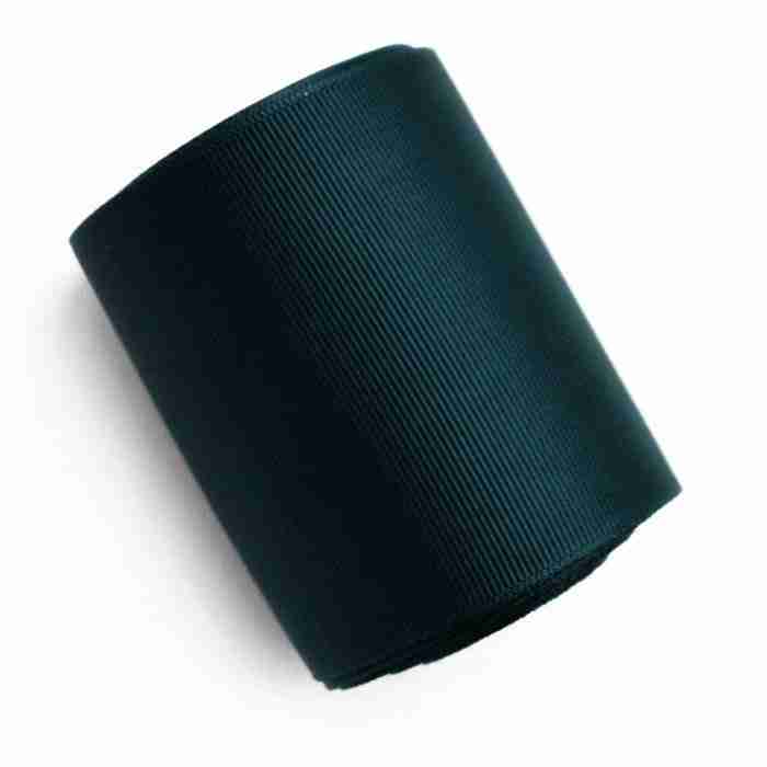 Yarda de Listón Acordonado 7.5cm Negro