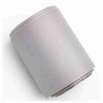 Yarda de Listón Acordonado 7.5cm Plata