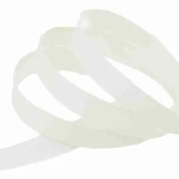 Yarda de 1cm Acordonado Blanco