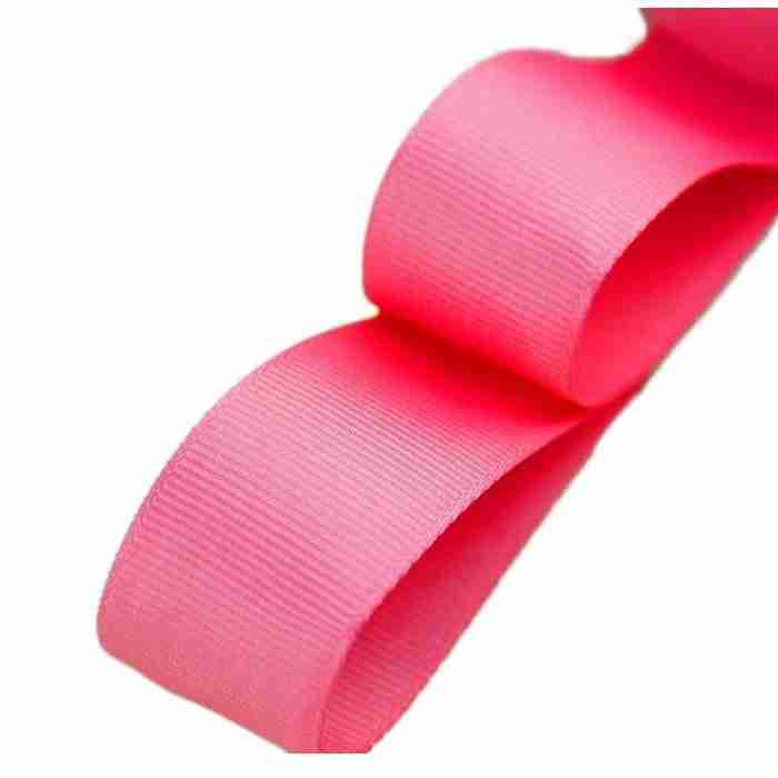 Yarda de Listón Acordonado 3.8cm Rosa Mexicano