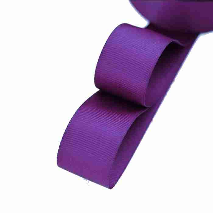 Yarda de Listón Acordonado 3.8cm Uva