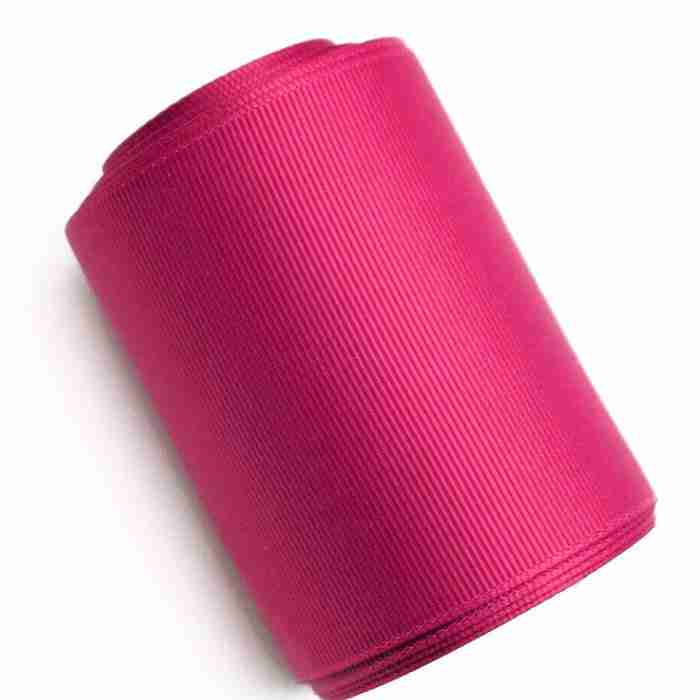 Yarda de Listón Acordonado 7.5cm Fresa