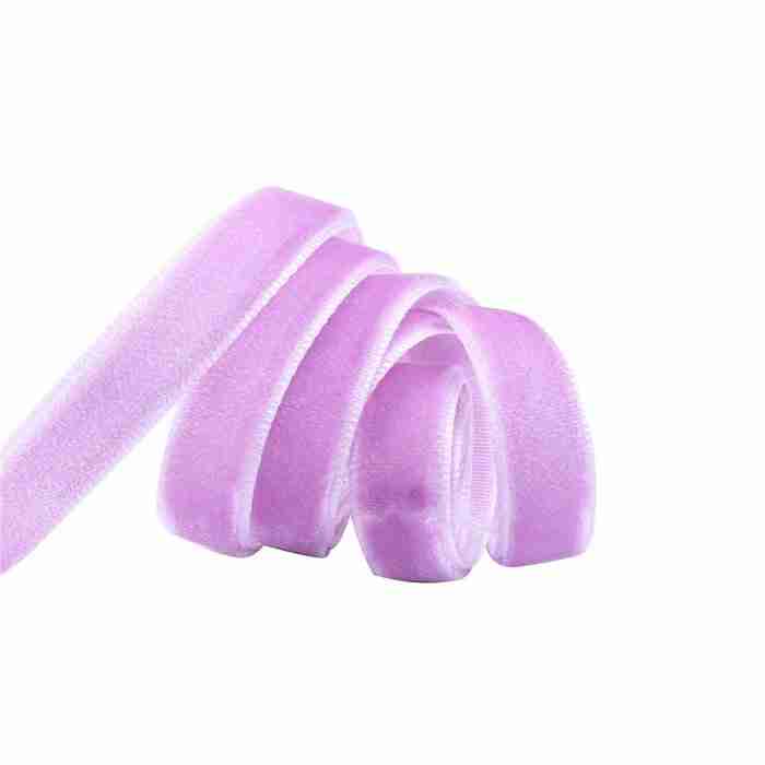 Yarda de Listón Terciopelo 1cm Lila