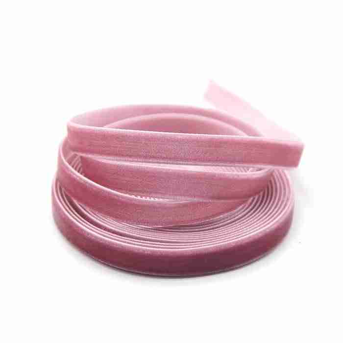 Yarda de ListónTerciopelo 1cm Palo Rosa