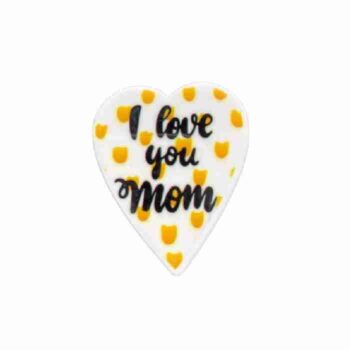 Resina Plana de I Love you Mom