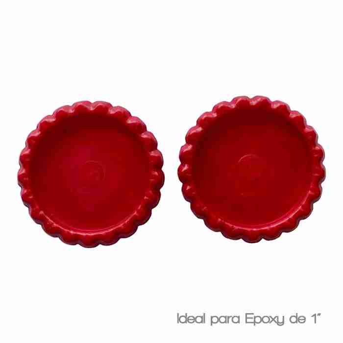 Tapita plástica Roja