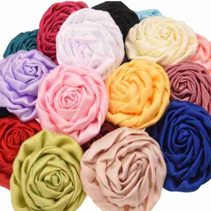 Kit de 4 Rosas Satinadas