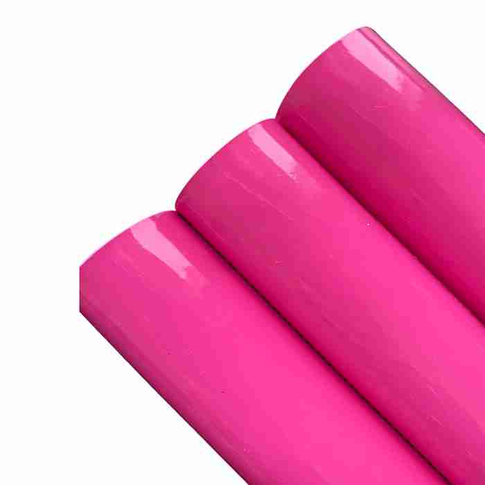 Tramo de Vinil Charol Fresa