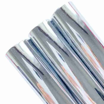 Tramo de Vinil Espejo Plateado