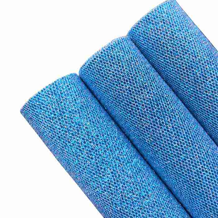 Tramo de Vinil Mini Glitter Celeste