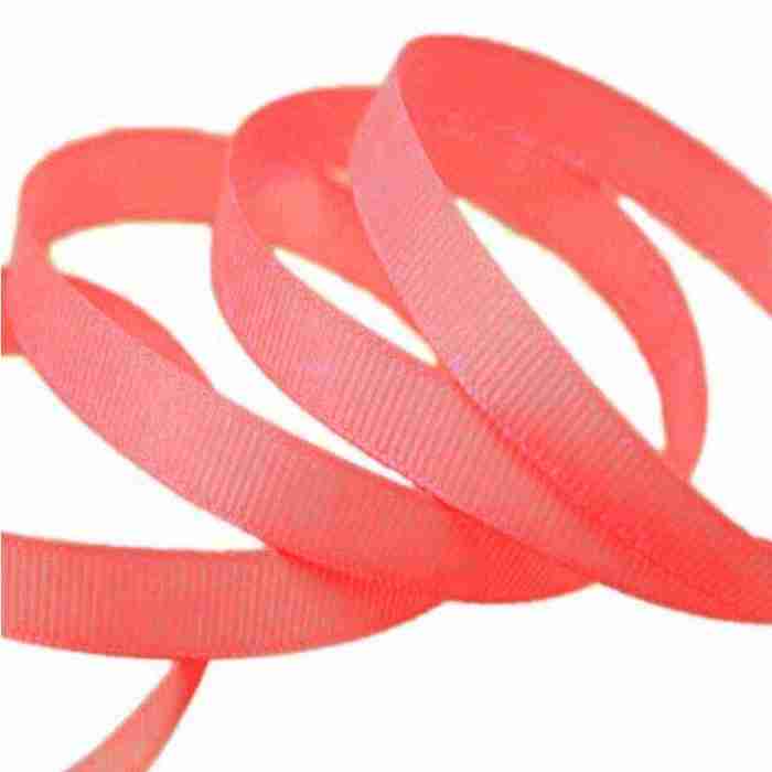 Yarda de 1cm Acordonado Coral