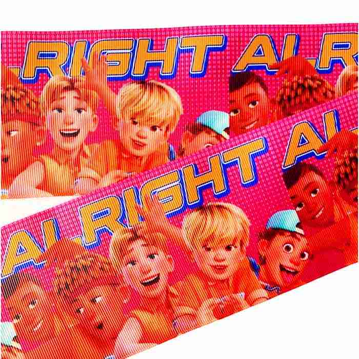 Yarda de Listón Estampado 7.5cm 4Town