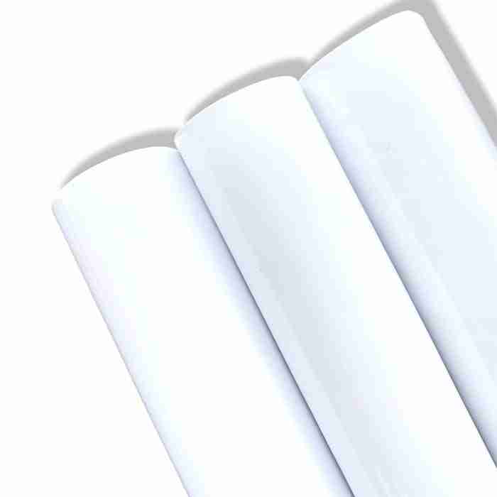 Tramo de Vinil Charol Blanco