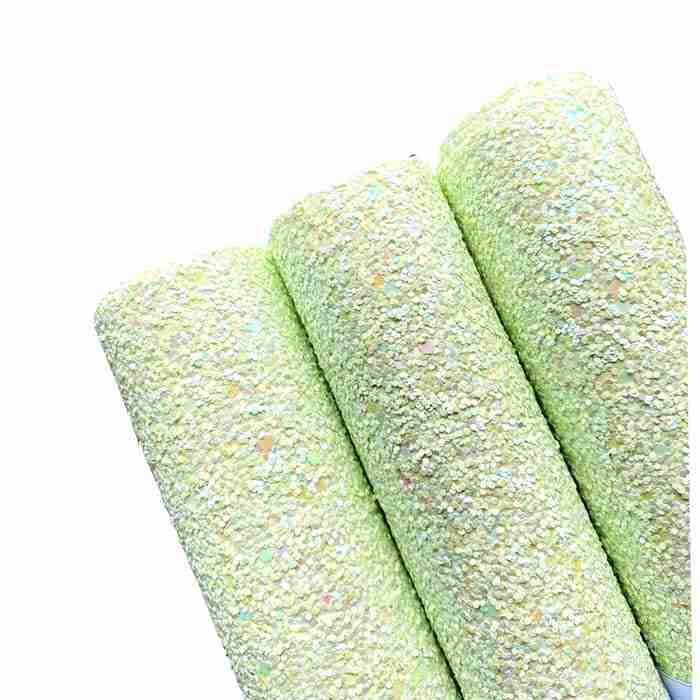 Tramo de Vinil Escarchado Manzana Bebé