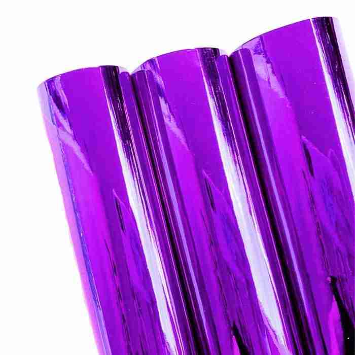 Tramo de Vinil Espejo Morado