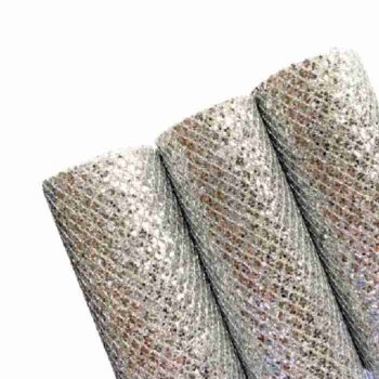 Tramo de Panal Escarcha Plateada- Hilo Plateado