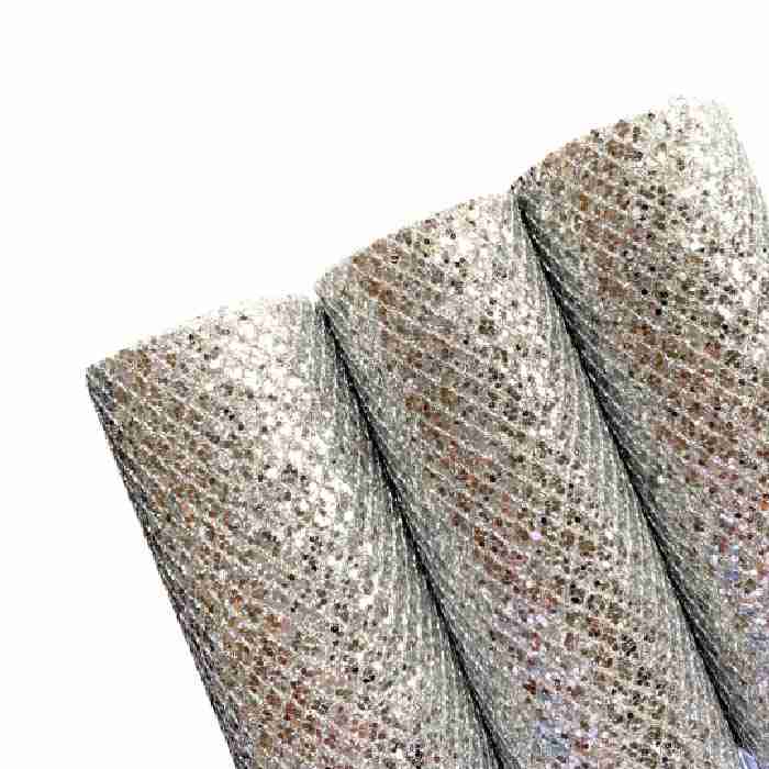 Tramo de Panal Escarcha Plateada- Hilo Plateado