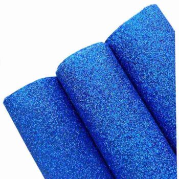 Tramo de Vinil Mini Glitter Azul Rey