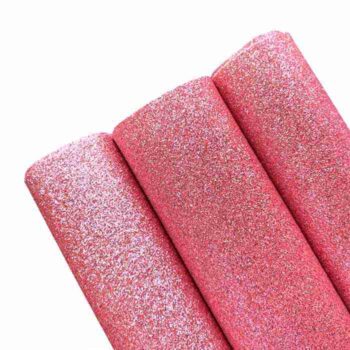 Tramo de Vinil Mini Glitter Rosa Mexicano