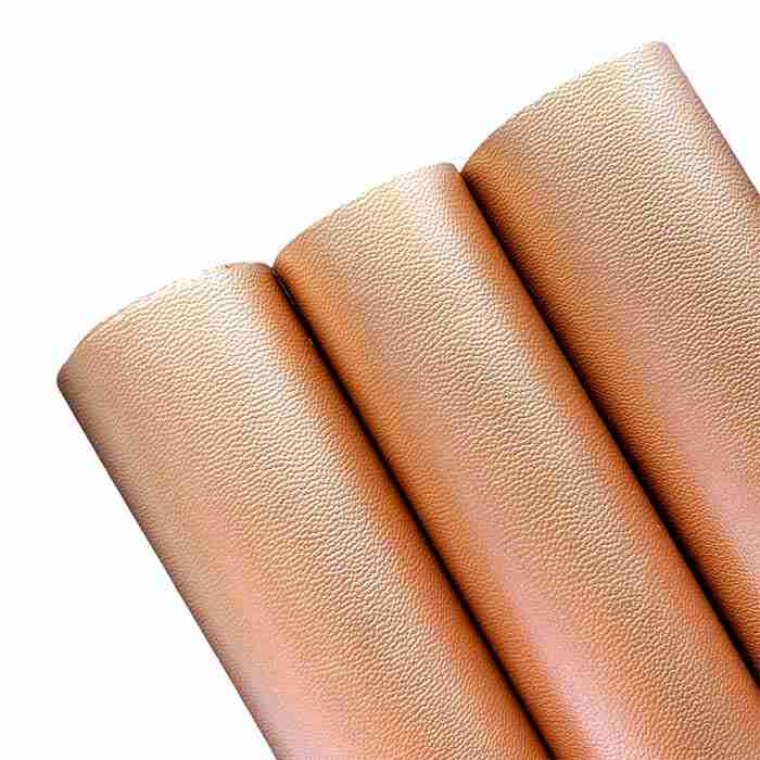 Tramo de Vinil Mini Litchi Rose Gold Nacarado