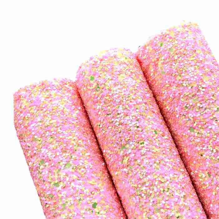 Tramo de Vinil Escarchado Algodón de Azúcar