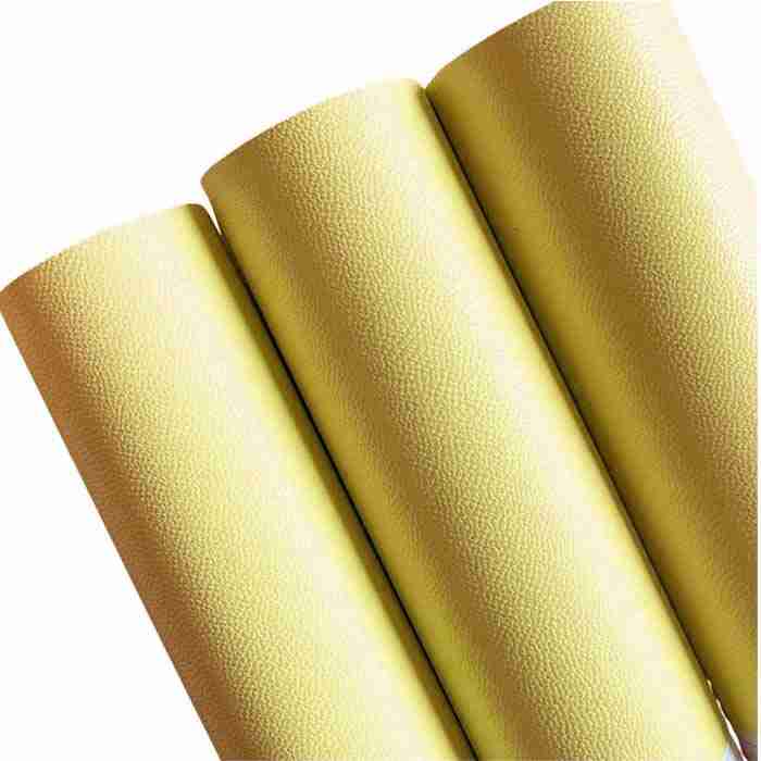 Tramo de Vinil Mini Litchi Amarillo Bebé