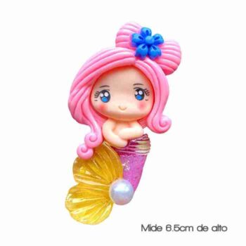 Resina de Sirena Cabello Rosa - Perla