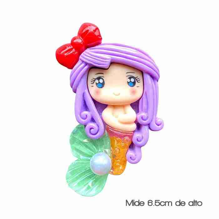 Resina de Sirena Cabello Lila - Perla