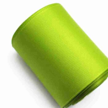 Yarda de Listón Acordonado 7.5cm Verde Manzana