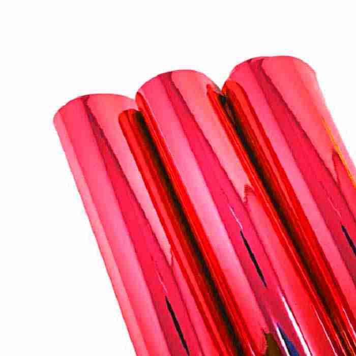 Tramo de Vinil Espejo Fresa Tornasol