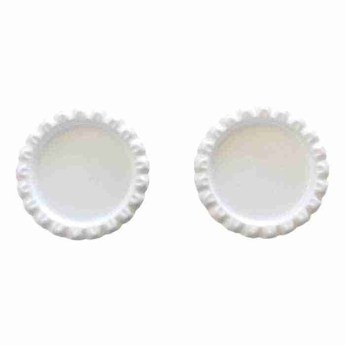 Tapita Metálica Blanca