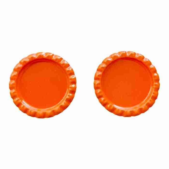 Tapita Metálica Anaranjada