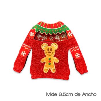 Shaker Grande Ugly Swater Rojo