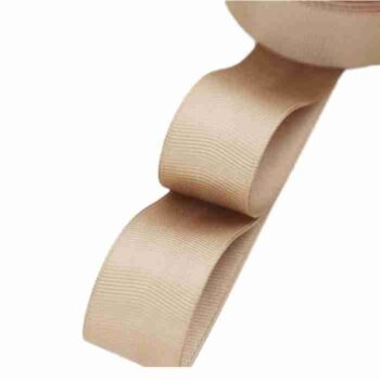 Yarda de Listón Acordonado 3.8cm Kaki Claro