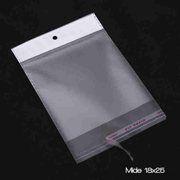 50 Bolsas de Cristal 19x31