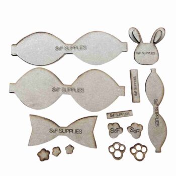 Molde MDF - Moño Conejo Grande