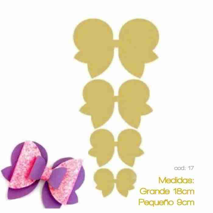 Molde17MDF Moño