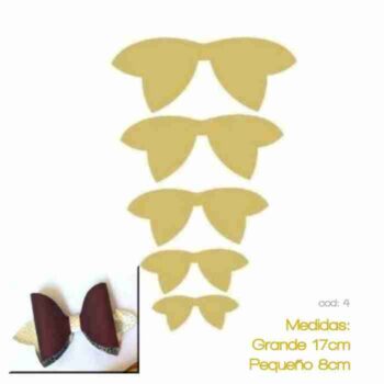 Molde MDF - Coleta de Moño