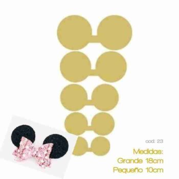 Molde MDF - Base Orejas de Disney