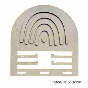 Porta Moño Arcoíris